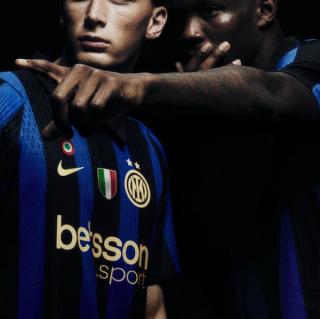 Inter Milan's 26/27 Nike Home Jersey, worn by Pio Esposito & Marcus Thuram.