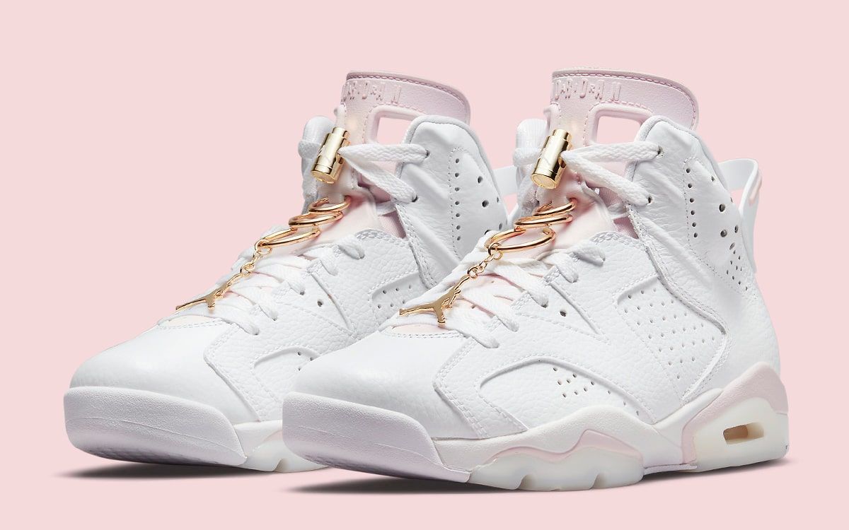 Air jordan on sale 6 rose