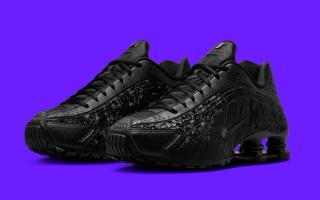 Nike's Shox R4 Returns with Ornate "Black" Fabric