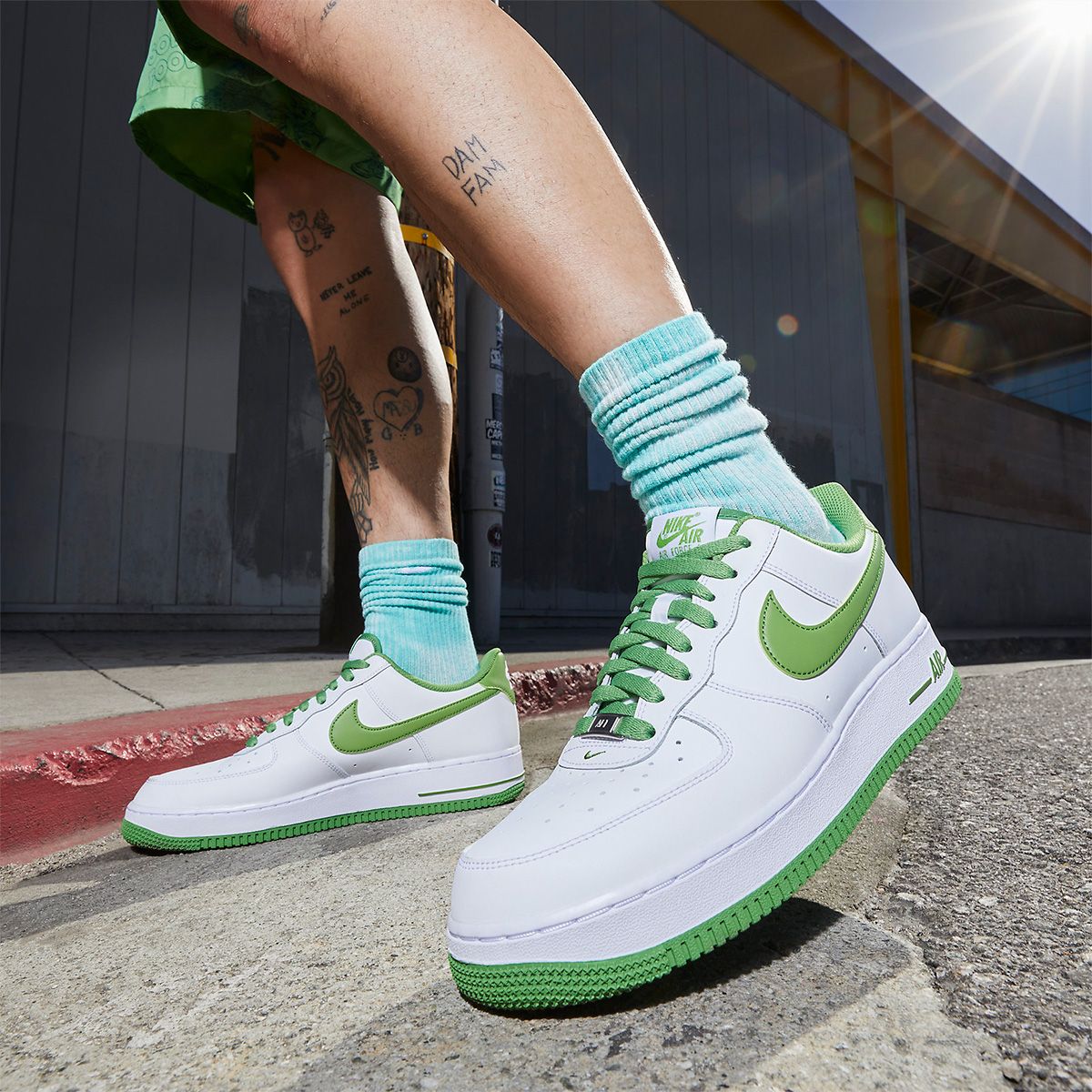 Nike af 1 outlet green