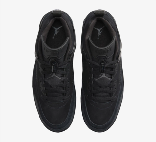Jordan Spizike Low "Triple Black" (SKU: FQ1759-001). Photo via Foot Locker.