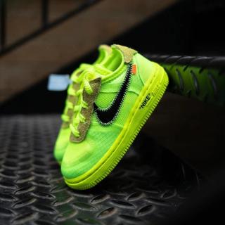 Off White Nike Air Force 1 Volt Toddler Release Date 1 min