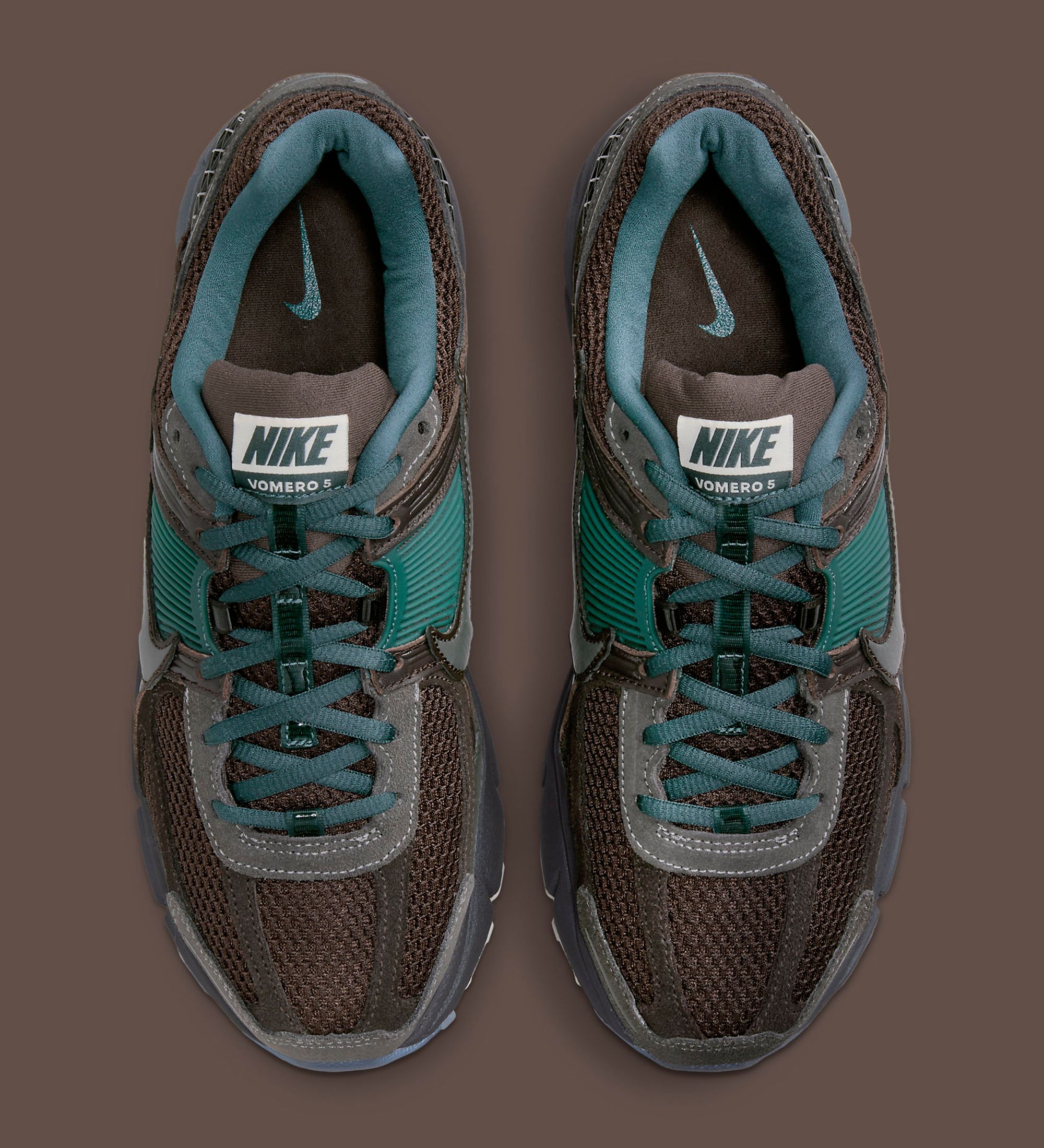 The Nike Zoom Vomero 5 Appears in Chocolate and Teal | House of Heat°