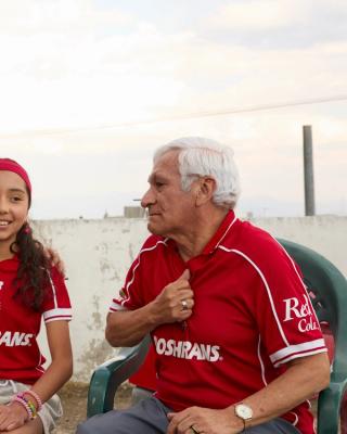 Models in Mexico wearing Toluca FC's Apertura 2026 Home Jersey by New Balance Football.
