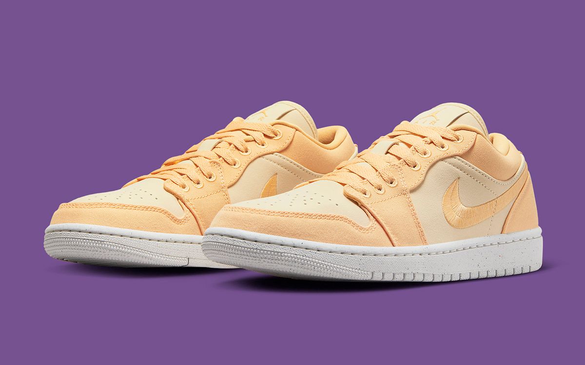 Air jordan 1 sales low coral gold