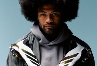 Rome Odunze with the all-new adidas Adizero Horizon U.S. football cleats.