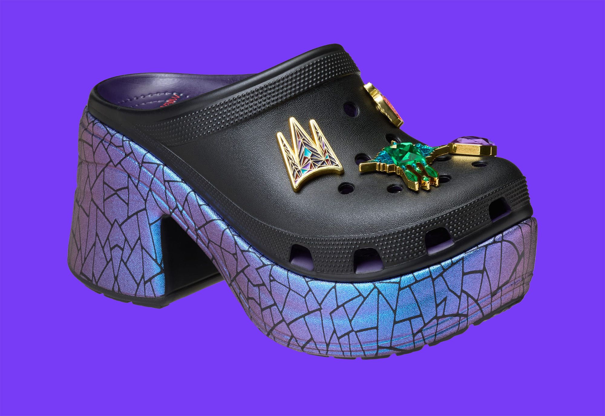 【crocs】x Disney Evil Queen Siren クロックス Crocs Disney Evil Queen Siren Clog Multi Size Slip On Casual