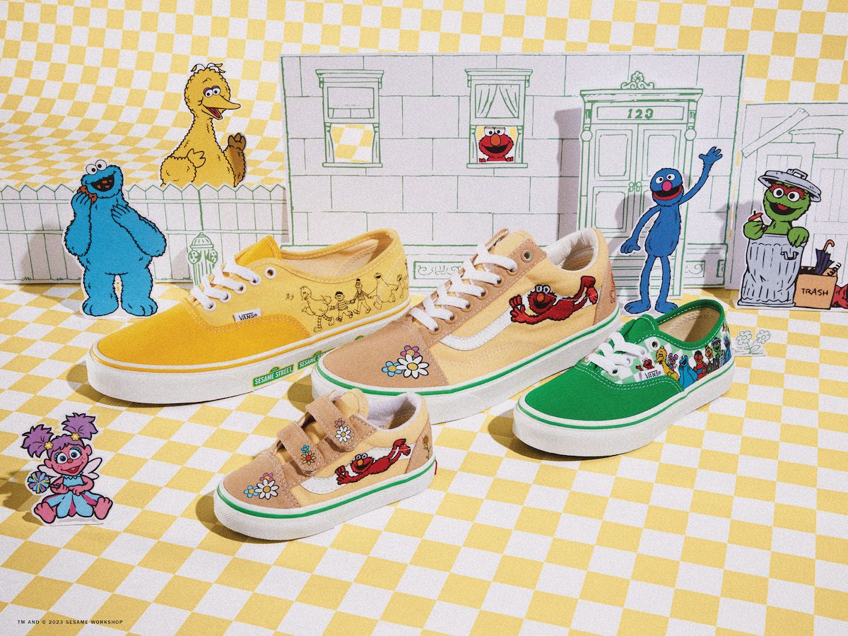 The Sesame Street x Vans Collection Releases June 9