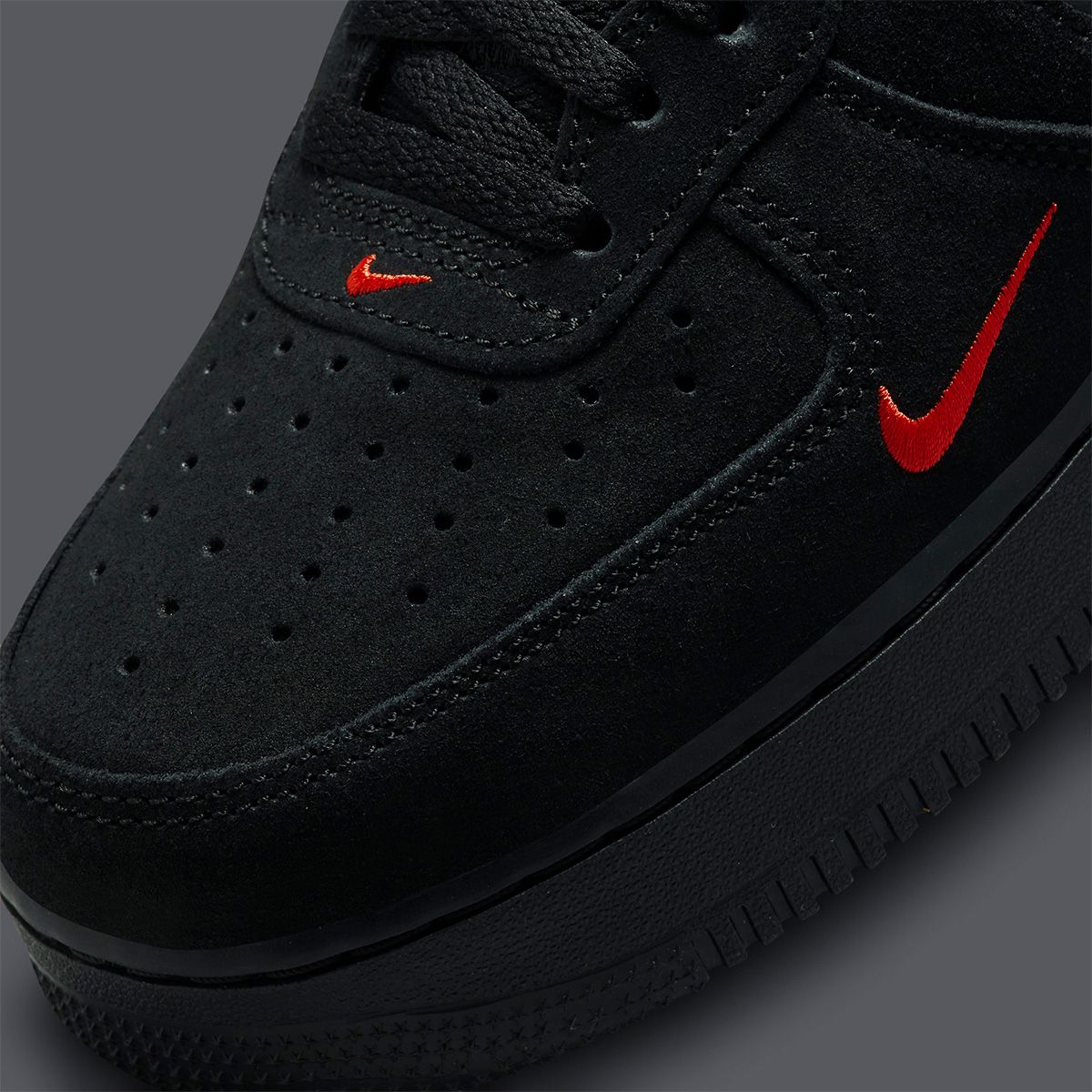 air force 1 reflective black