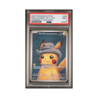 WIN: Pikachu with Grey Felt Hat Pokémon x Van Gogh