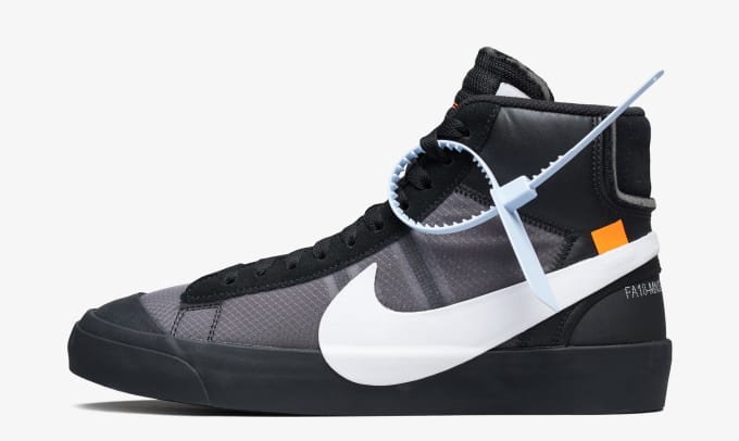 Nike blazer x outlet off white nere