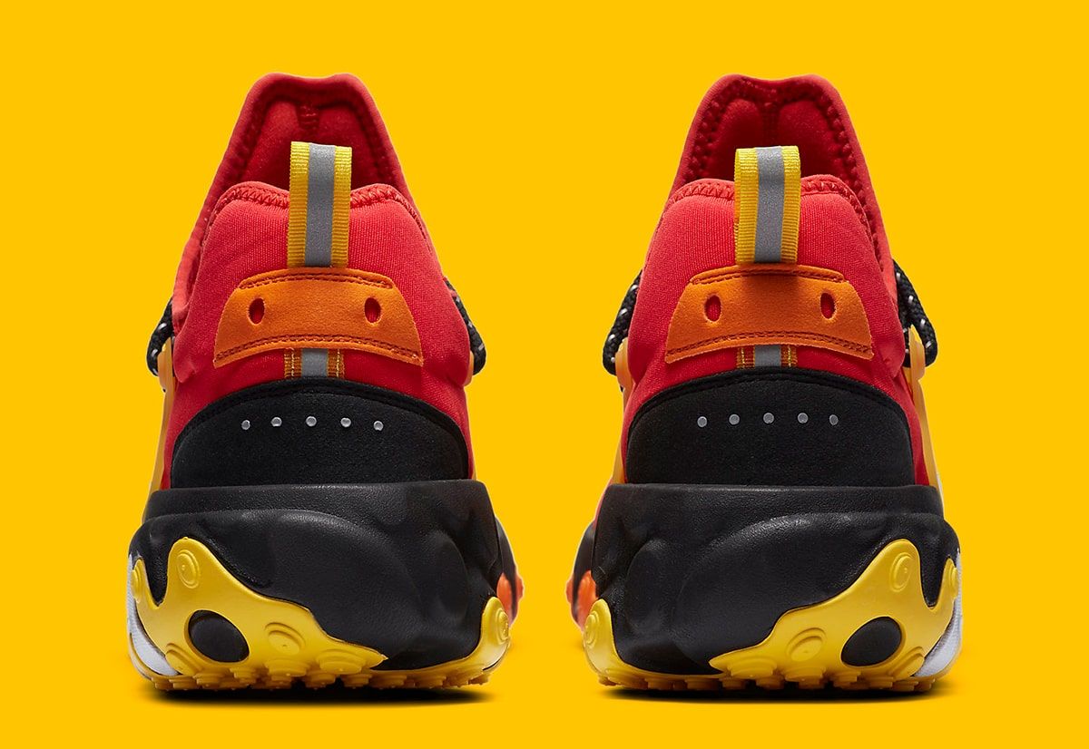 Nike React Presto Shoes Mens Size 8 Red Yellow Running Sneaker CZ9273-600 React Presto  main image 2