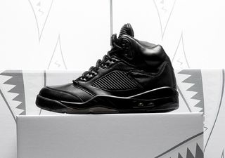 The Air Jordan 5 Premium “Triple Black” is on the way
