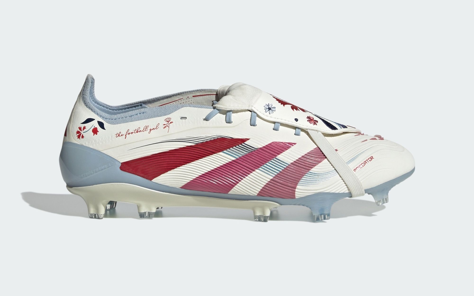 The Football Gal's Embroidery Appears on the Adidas Predator