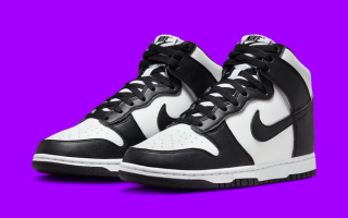 The Next Nature Nike Dunk High Appears In The Classic "Panda" Colorway