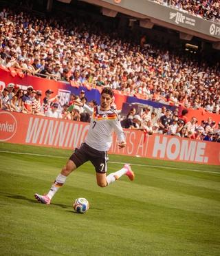 Kai Havertz wearing the "Showtime" PUMA Future 9. Photo via Kai Havertz.
