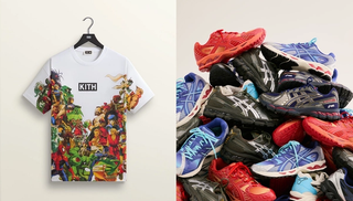 Kith's Marvel vs. Capcom x ASICS sneaker collaboration by Ronnie Fieg.