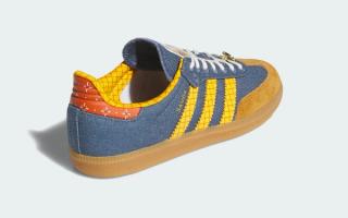 Disney & Pixar's Toy Story x adidas Samba "Woody" (SKU: LA3985). Photo via adidas.