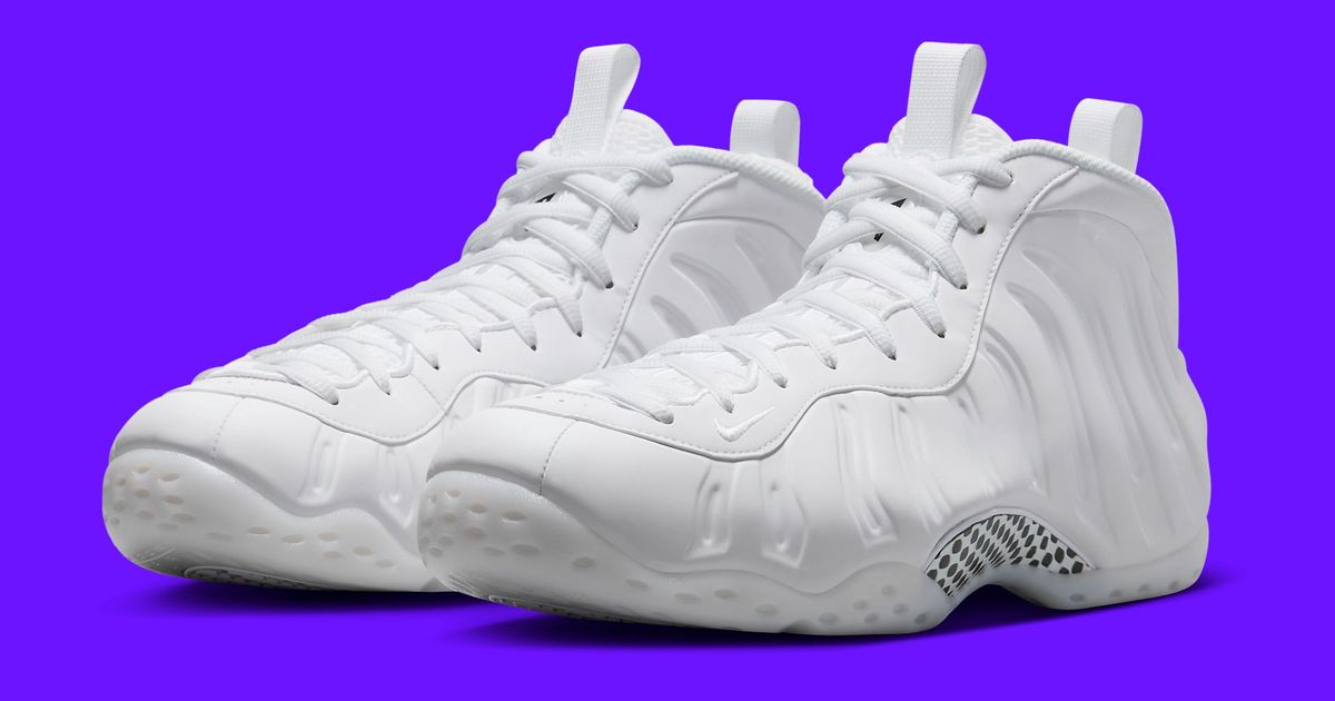 Nike Air Foamposite One “Triple White” Releases June 20 | House of 