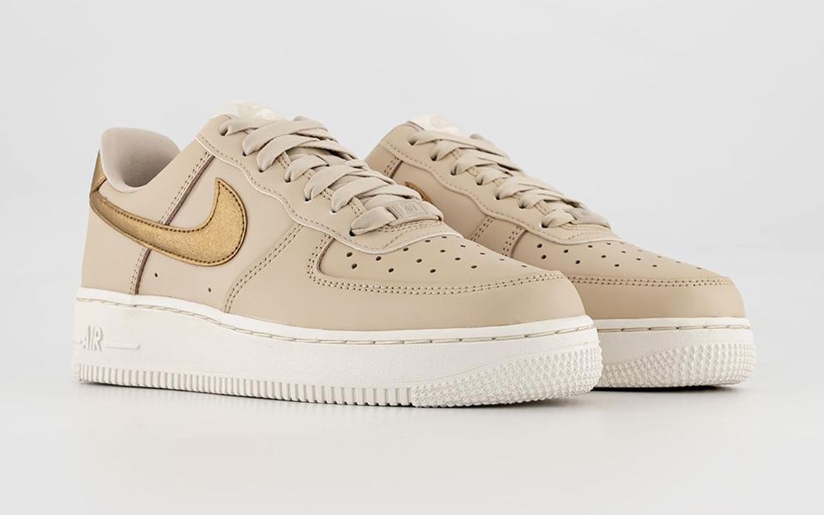 Official Images Nike Air Force 1 Low Gold Swoosh House of Heat