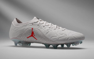 Jordan Brand x Nike Tiempo Maestro Elite FG "Sail/Infrared 23" collaboration.