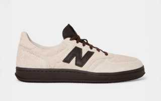 Todd Snyder x New Balance T500 "Milk" (Café Pack; SKU: U50016C). Photo via Todd Snyder.