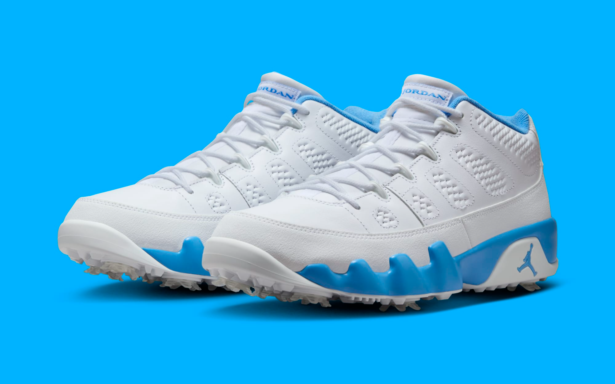 Jordan retro 9 fashion carolina blue