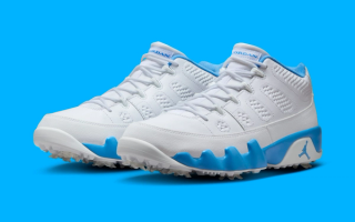 The 'University Blue' Jordan 9 Golf Low Releases on August 12