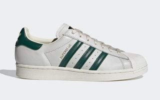 adidas AOST22554 Superstar Off WhiteCollegiate Green H68186 1