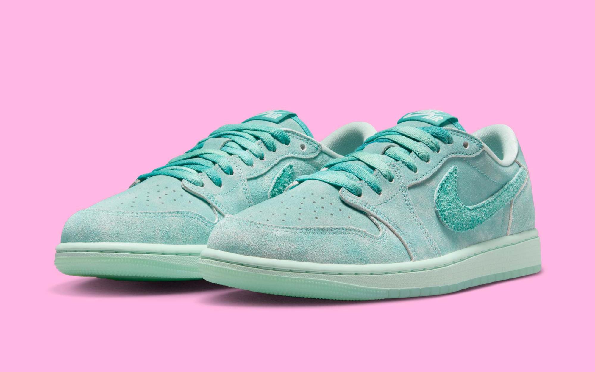 2025新発 Air Jordan 1 Low OG “Washed Teal” Releasing June 19 | House 靴
