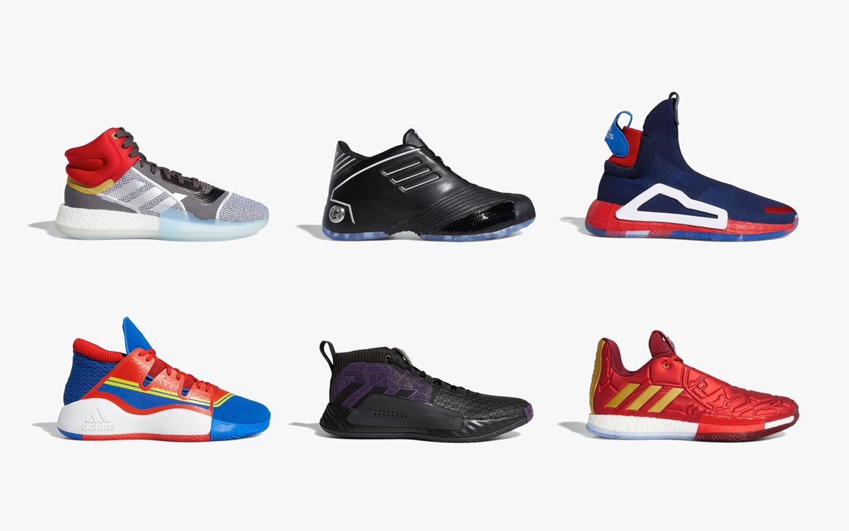 adidas marvel collab