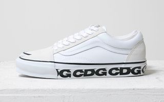 CDG x Vans Old Skool Releases in White this Week