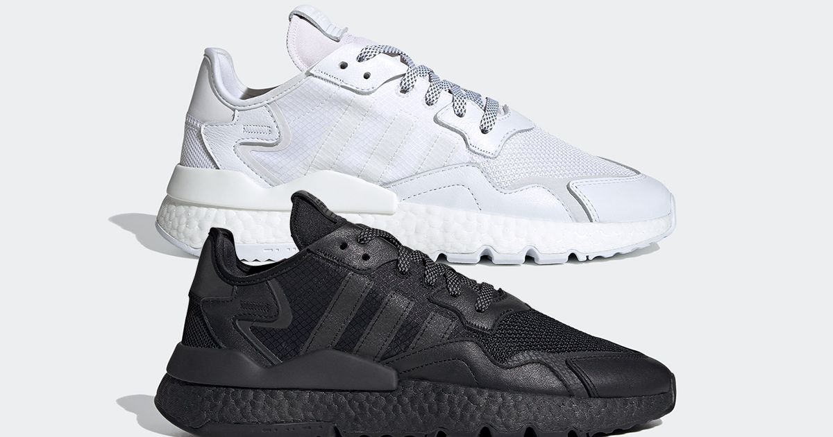 White and Black Reflective adidas Nite Joggers Arrive on June 7 | House ...