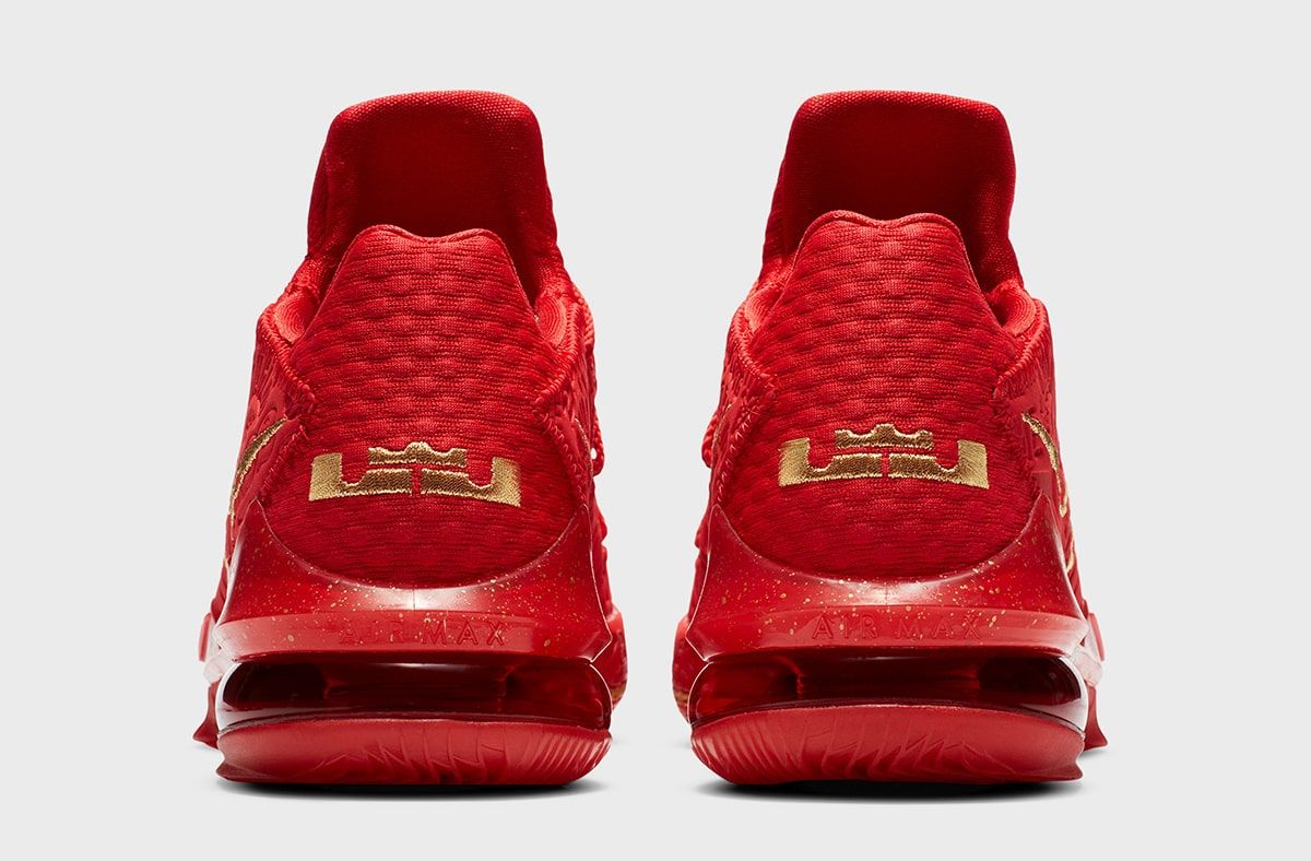 TITAN × NIKE LEBRON 17 LOW \"AGIMAT RED\" Nike Titan x LeBron 17 Low EP 'Agimat' CD5009-600
