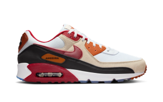 NFL x Nike Air Max 90 "Arizona Cardinals" sneaker.