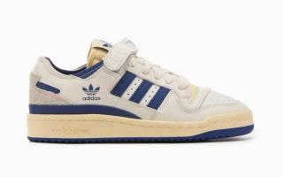 adidas forum 84 low white victory blue ie3205 2