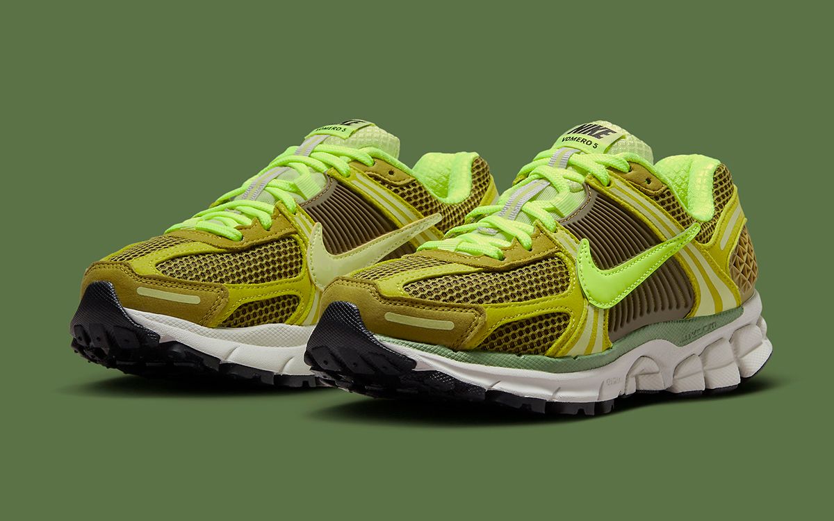 The Nike Zoom Vomero 5 Appears in Olive Flak House of Heat