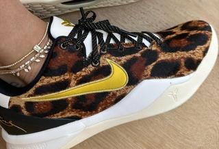 Vanessa Bryant Unveils Leopard Print Kobe 8 PE