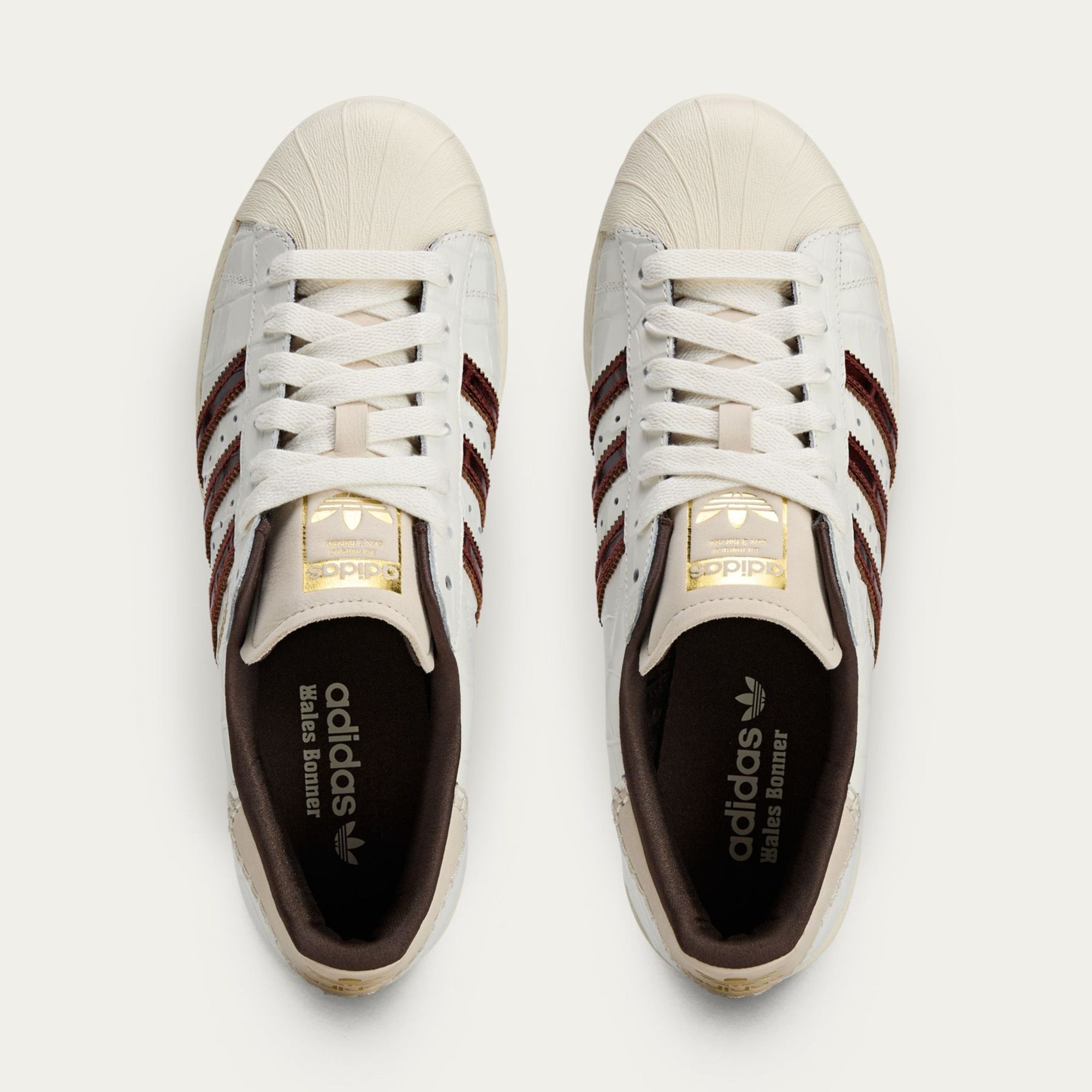 Wales Bonner x Adidas Superstar Returns in “Wonder White/Fox Brown Wales Bonner x Adidas Superstar Returns in “Wonder White/Fox Brown