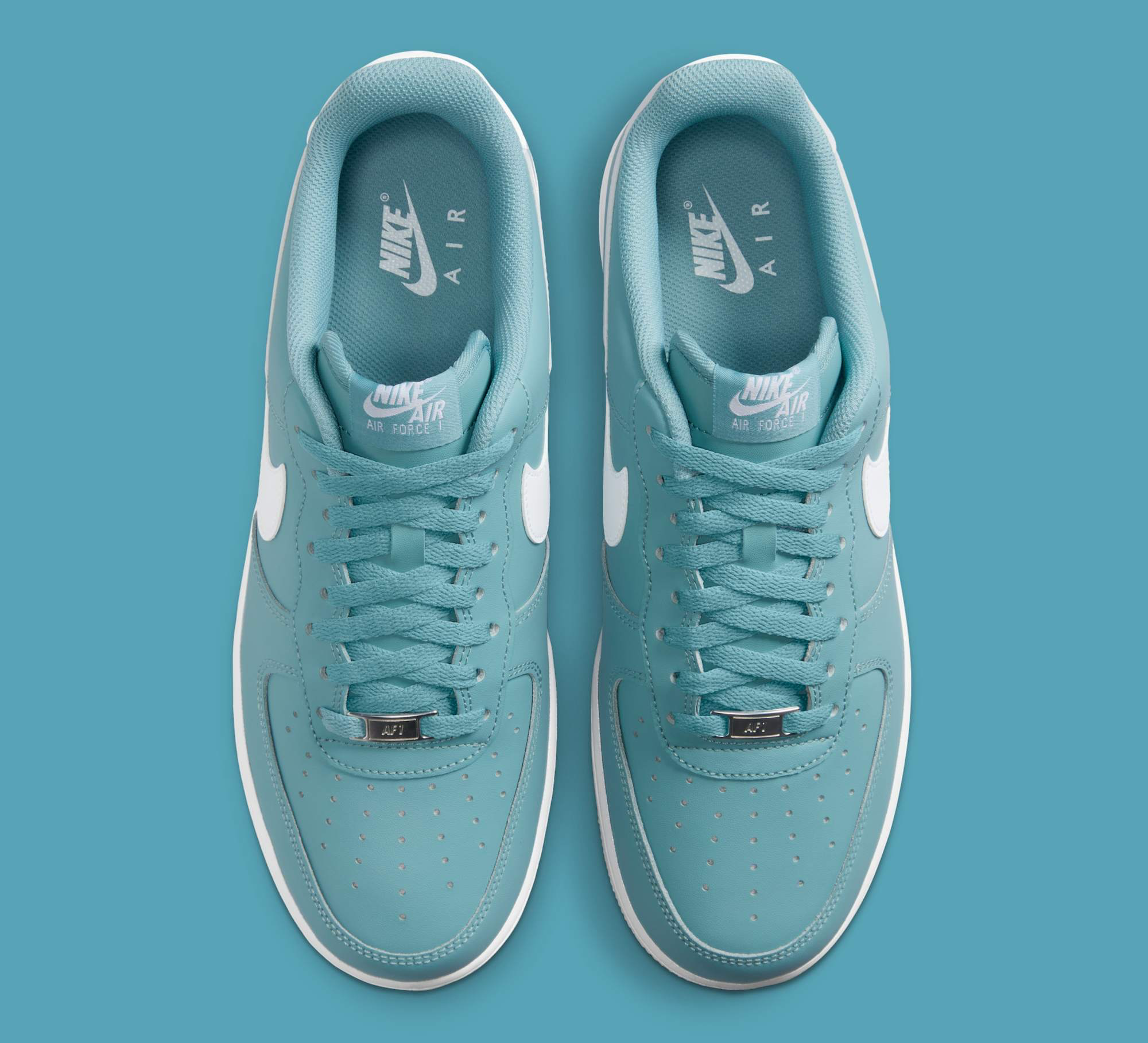nike air force 1 turquoise swoosh