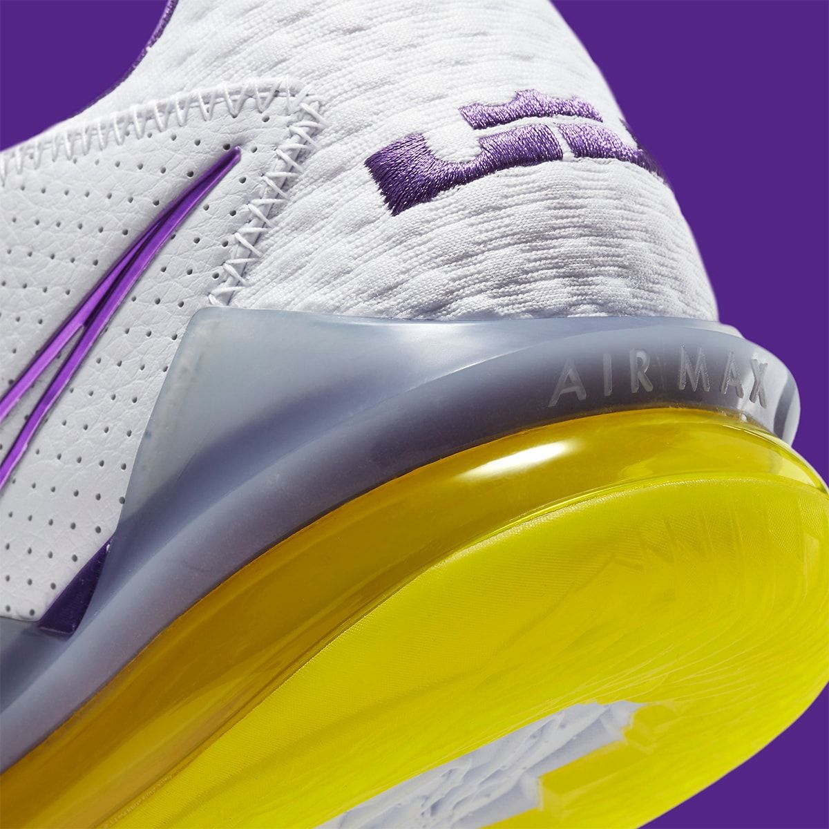 lebron 17 low white voltage purple