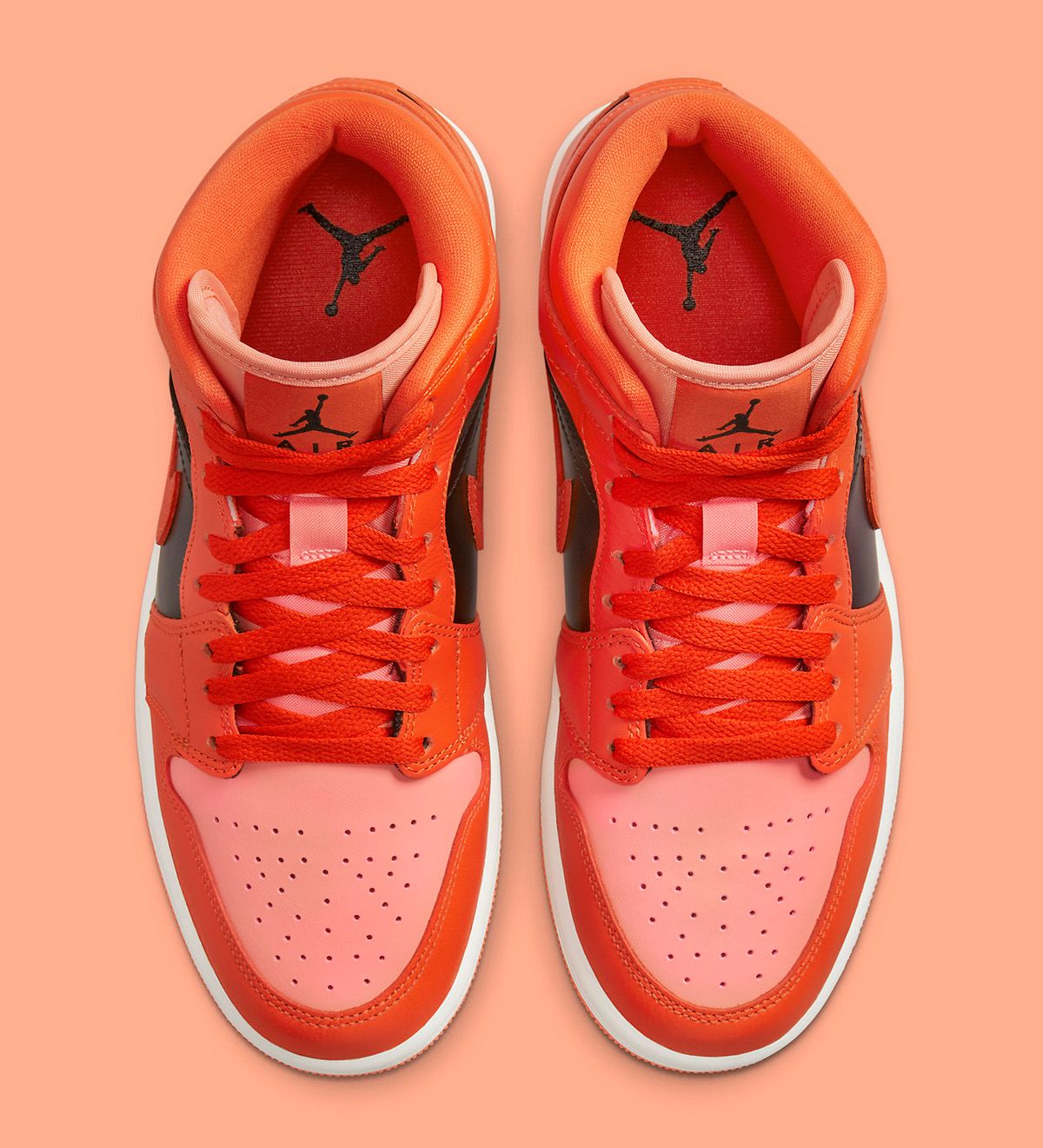 Available Now // Air Jordan 1 Mid “Crimson Bliss” | House of Heat°