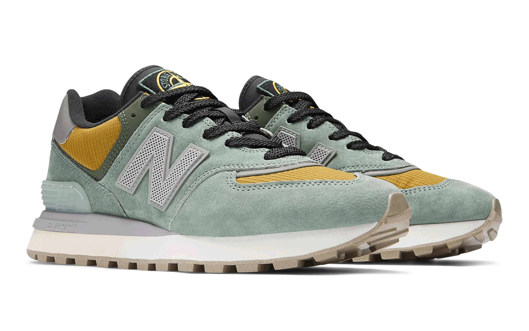 The Stone Island x New Balance 574 Legacy Collection Releases June 14th