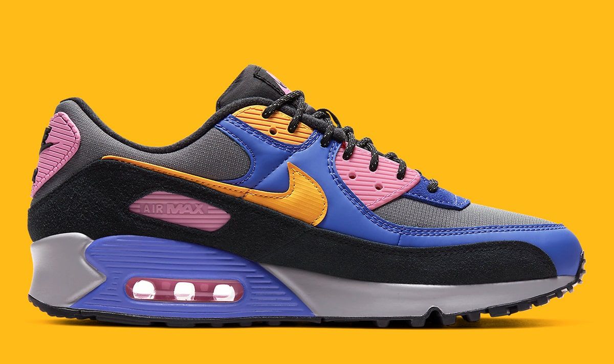 nike air max 90 trail vibes multi acg beige orange purple blue men