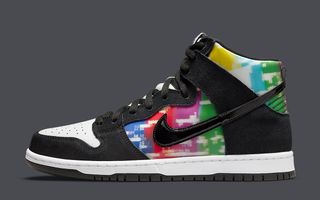 nike sb dunk high tv signal color bars CZ2232 300 release date 2