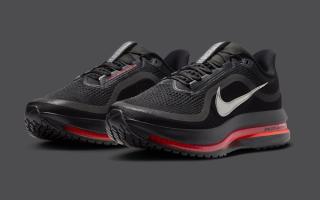 The Nike Pegasus Premium "Black/Bright Crimson" Arrives March 6