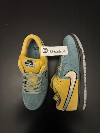 nike sb dunk low pro premium split lightening grey turquoise ib6206 700 3