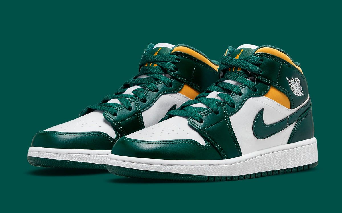 Jordan 1 green gold online