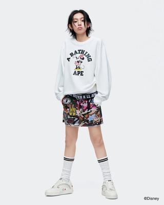 Disney's Mickey & Friends x A BATHING APE®︎. Photo via A BATHING APE®︎.
