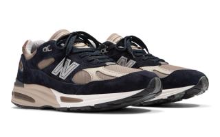 The New Balance 991v2 is Available Now in "Dark Blue" and "Taupe"